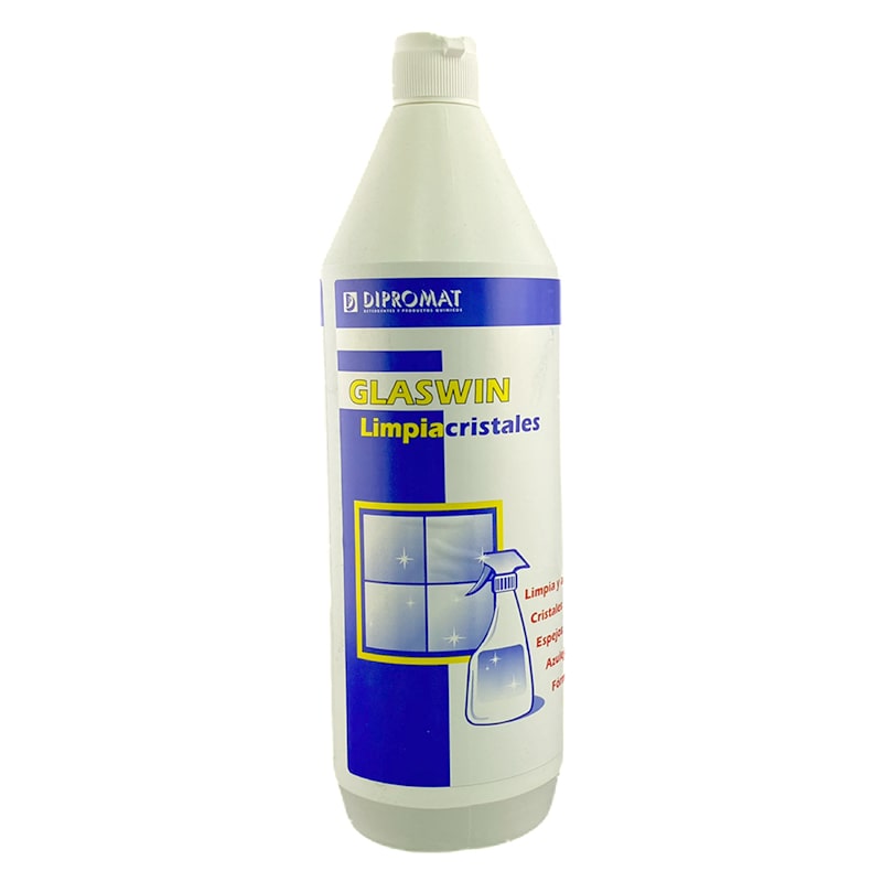 Limpiacristales profesional GLASWIN (Botella 1 litro) - Productos de  limpieza e higiene profesional