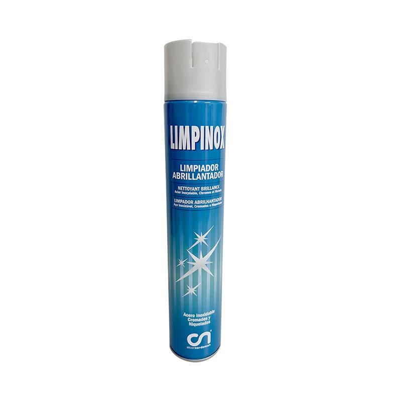 LIMPINOX spray acero inox. y cromados Aerosol 1 litro