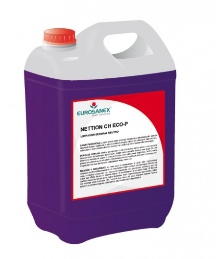 Friegasuelos limpiador general neutro Nettion CH ECO-P (5 litros)